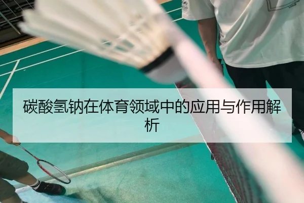 碳酸氢钠在体育领域中的应用与作用解析